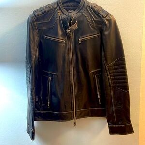 Affliction leather jacket